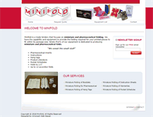 Tablet Screenshot of minifoldri.com